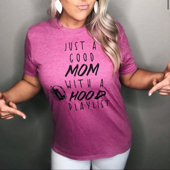 Tops - 🦄 Host Pick 🦄 Good Mom, Hood Playlist Tee